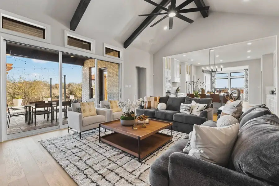 Representative furnished interior of a home built from the Monaco by Chesmar Homes in The Vines, Haslet (Image 4). Representative furnished interior of a home built from the Monaco by Chesmar Homes in The Vines, Haslet (Image 4).