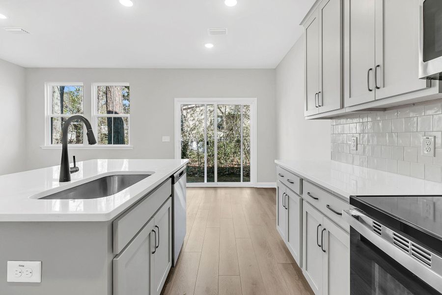 Furnished interior view inside a new home in , Summerville (Image 5).