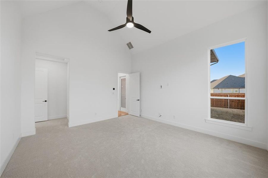 Spacious, unfurnished interior of a new home in Light Farms Graham/Reagan, Celina (Image 37). Spacious, unfurnished interior of a new home in Light Farms Graham/Reagan, Celina (Image 37).