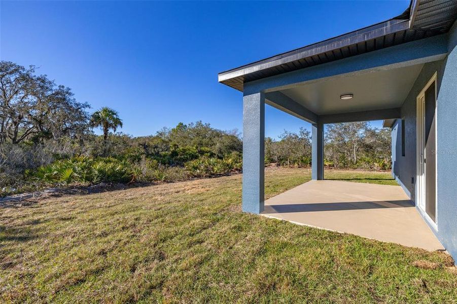 Exterior details and patio area of a home in , Avon Park (Image 4). Exterior details and patio area of a home in , Avon Park (Image 4).