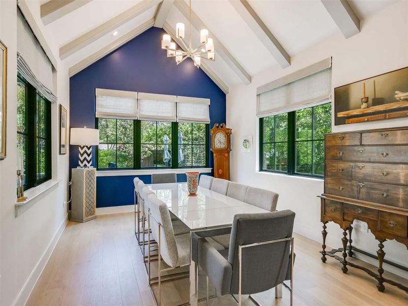 Furnished interior view inside a new home in , Austin (Image 10).