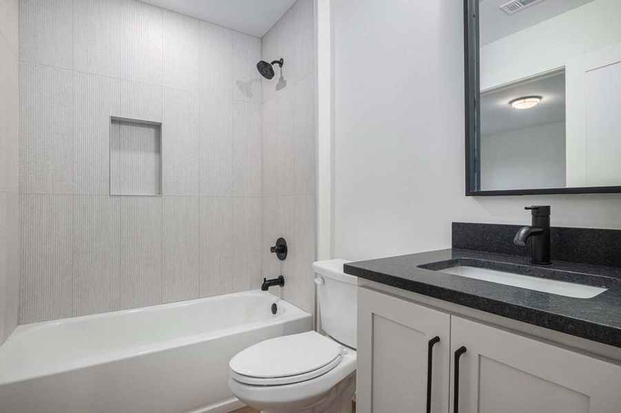 Furnished interior view inside a new home in , Clayton (Image 17).