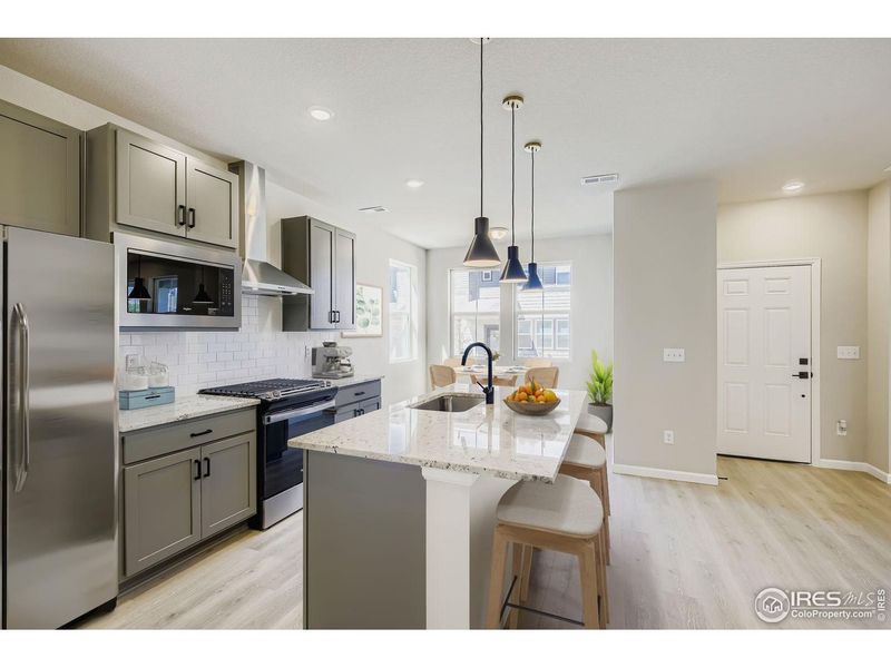 Furnished interior view inside a new home in Waterfield, Fort Collins (Image 9).
