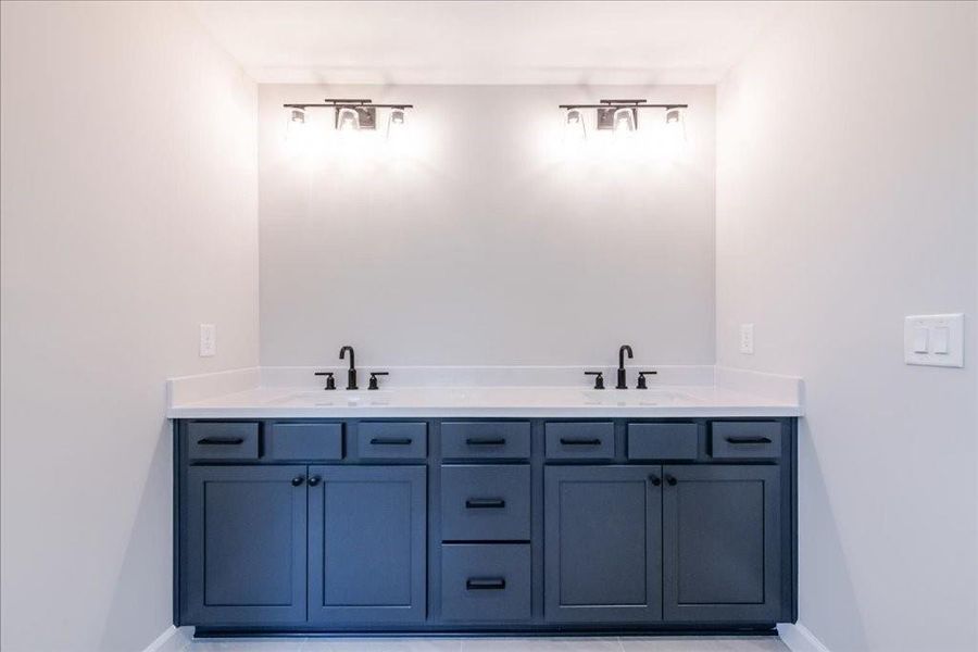 Furnished interior view inside a new home in Autumn Brook, Canton (Image 5).