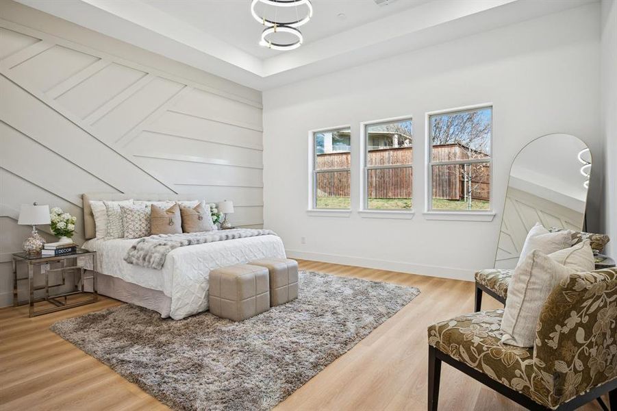 Primary first floor bedroom.