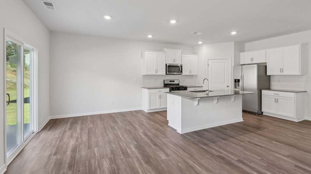 Furnished interior view inside a new home in Rydele Heights, Asheville (Image 6).