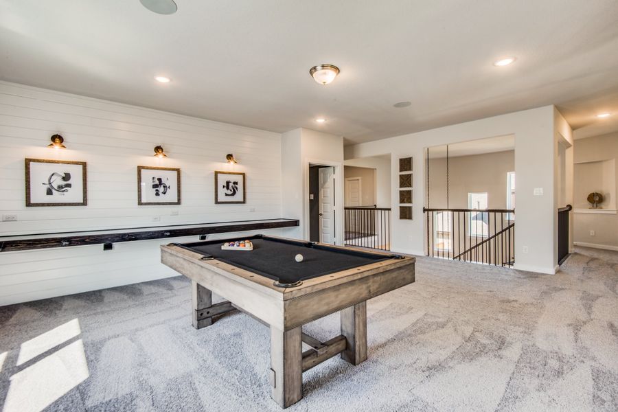 Furnished interior view inside a new home in Timberbrook, Justin (Image 18).