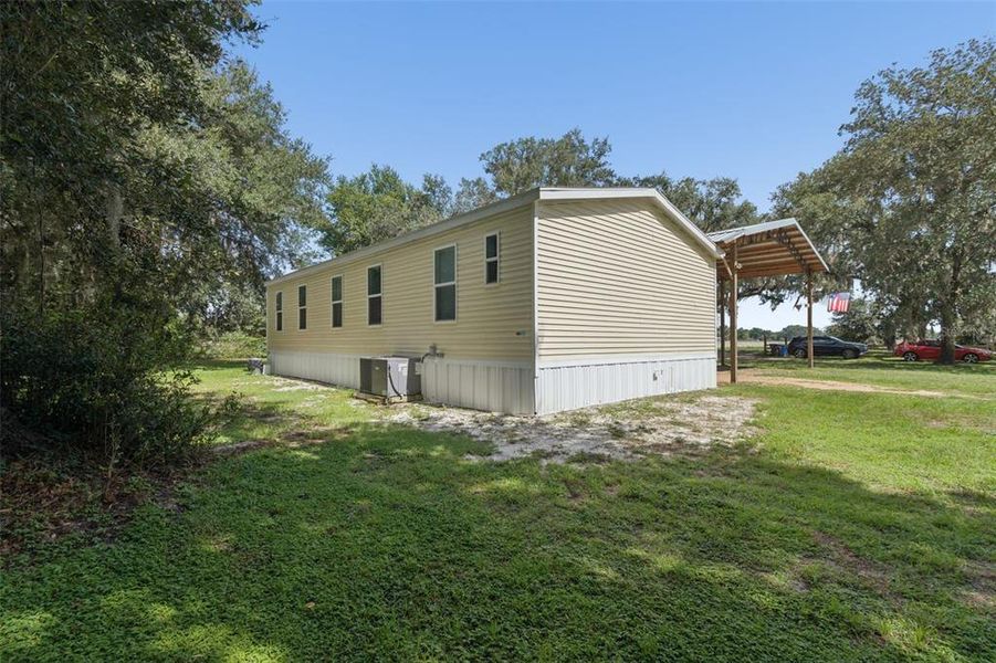 Exterior details and patio area of a home in , Plant City (Image 26). Exterior details and patio area of a home in , Plant City (Image 26).
