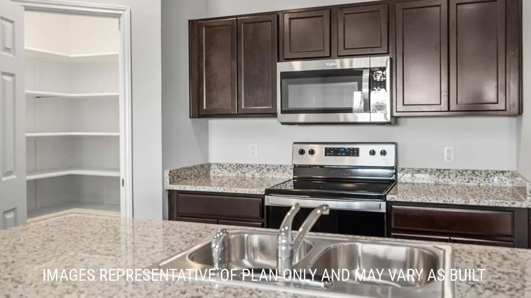 Close-up of interior finishes inside a home in Pecan Creek, Temple (Image 10).