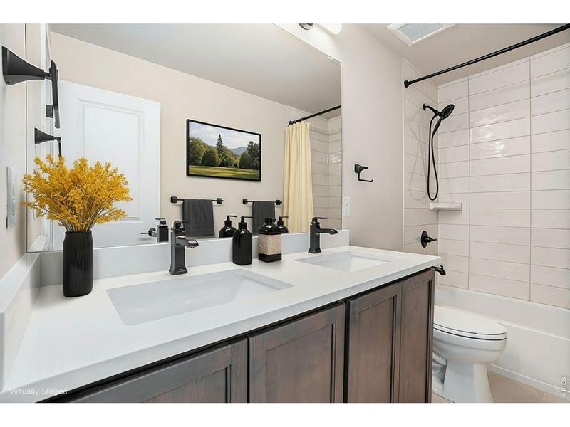 Furnished interior view inside a new home in , Arvada (Image 15).
