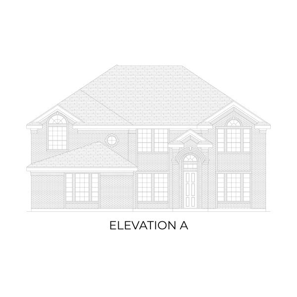 Representative rendering of the exterior for the Stonebriar 2FSW (w/Media) by First Texas Homes (Image 3). Representative rendering of the exterior for the Stonebriar 2FSW (w/Media) by First Texas Homes (Image 3).