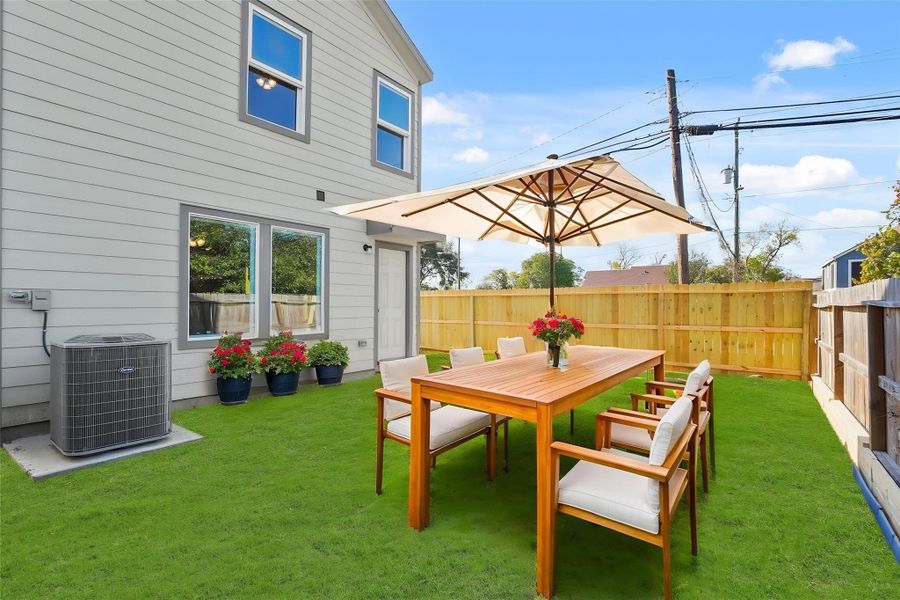 Furnished interior view inside a new home in , Houston (Image 8). Furnished interior view inside a new home in , Houston (Image 8).