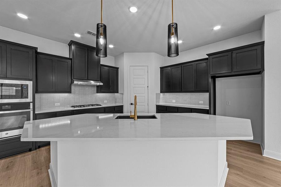 Furnished interior view inside a new home in Treeline, Justin (Image 10).