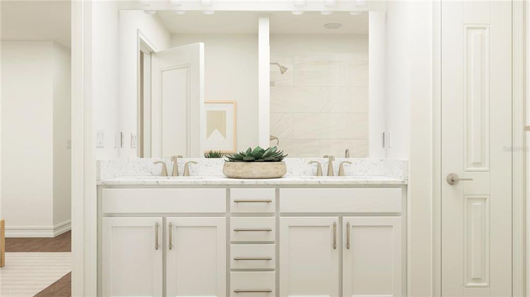 Close-up of interior finishes inside a home in Townes at Manhattan Crossing, Tampa (Image 9). Close-up of interior finishes inside a home in Townes at Manhattan Crossing, Tampa (Image 9).