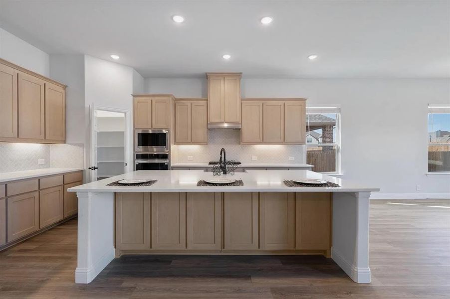 Furnished interior view inside a new home in Estates At Baker Park, Sherman (Image 12).
