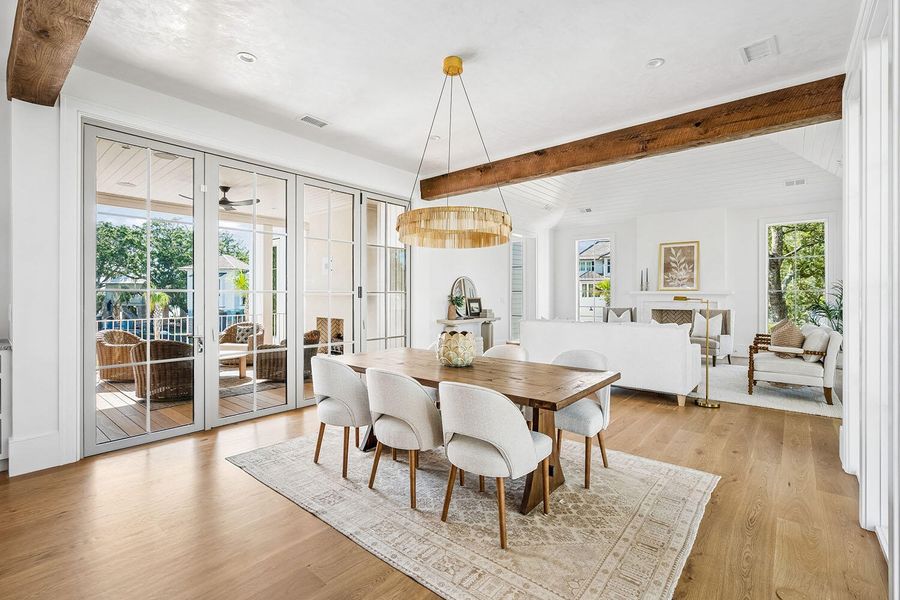 Furnished interior view inside a new home in , Johns Island (Image 14).