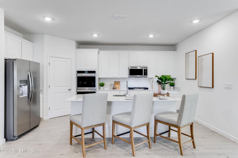 Furnished interior view inside a new home in Trailmark, St. Augustine (Image 14).