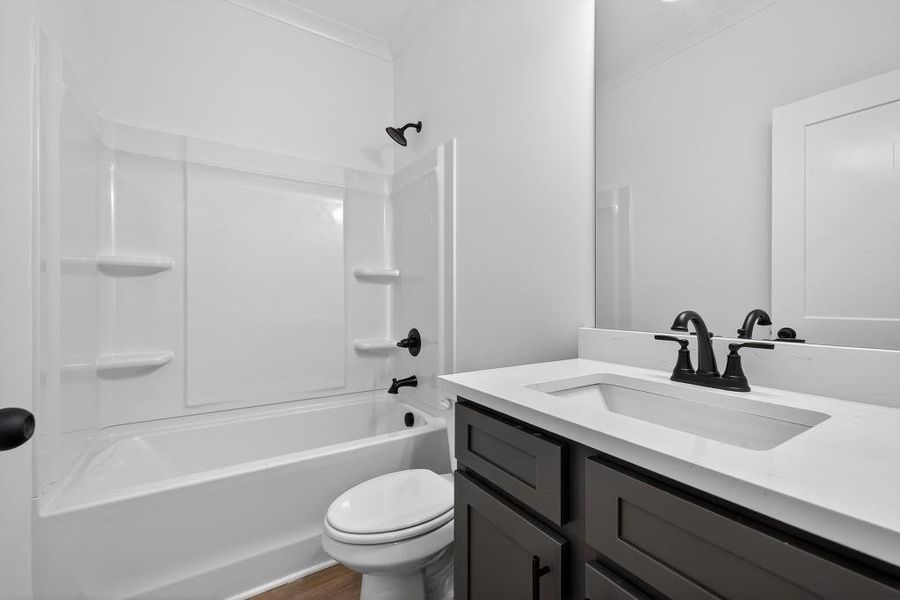 Furnished interior view inside a new home in Magnolia Ridge, Monroe (Image 11). Furnished interior view inside a new home in Magnolia Ridge, Monroe (Image 11).