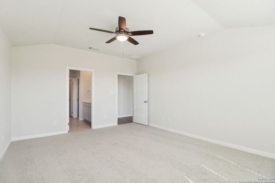 Spacious, unfurnished interior of a new home in Legendary Trails - Classic Series, Cibolo (Image 19).