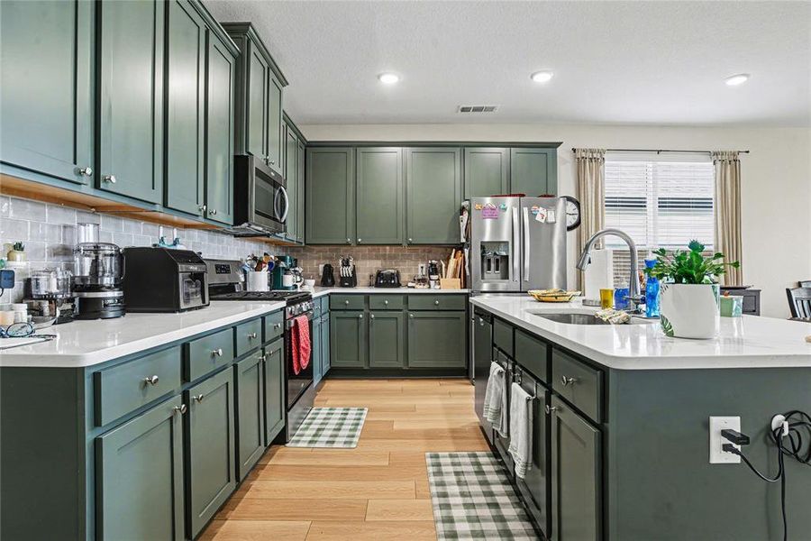 Furnished interior view inside a new home in Waterscape, Royse City (Image 18).