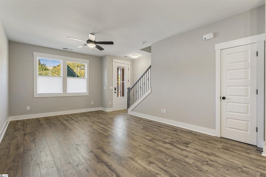 Spacious, unfurnished interior of a new home in Renaissance Place, Greenville (Image 9).
