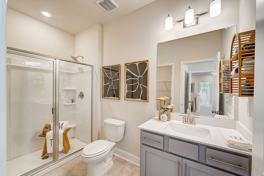 Furnished interior view inside a new home in Nichols Farm, Dacula (Image 41).