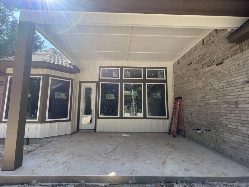 Covered Patio perfect for family gatherings Covered Patio perfect for family gatherings