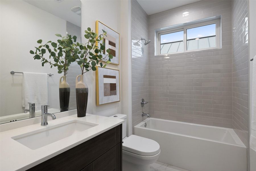 Furnished interior view inside a new home in , Austin (Image 5).