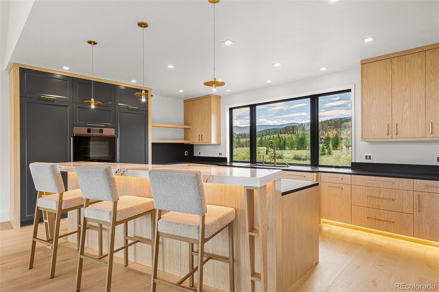 Furnished interior view inside a new home in , Breckenridge (Image 6).