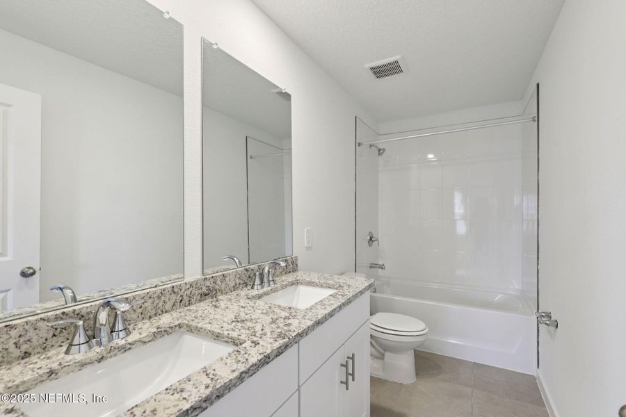 Furnished interior view inside a new home in Kings Preserve, Jacksonville (Image 8).