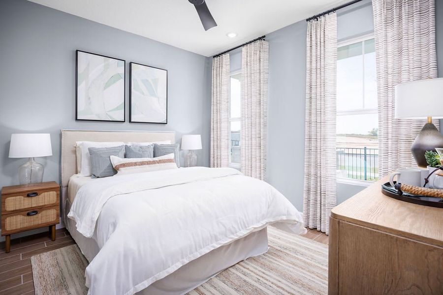Representative furnished interior of a home built from the Magnolia by Landsea Homes in Trinity Gardens, Deland (Image 11).