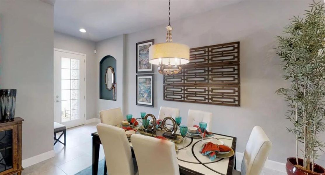 Furnished interior view inside a new home in Westlake Townhomes, Ormond Beach (Image 6).