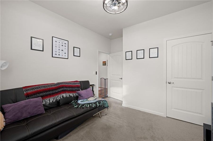Furnished interior view inside a new home in Lost Creek, Dallas (Image 17).