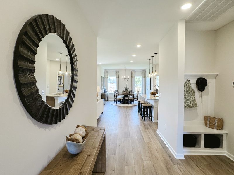 Furnished interior view inside a new home in Jackson Hills, Clarksville (Image 8).