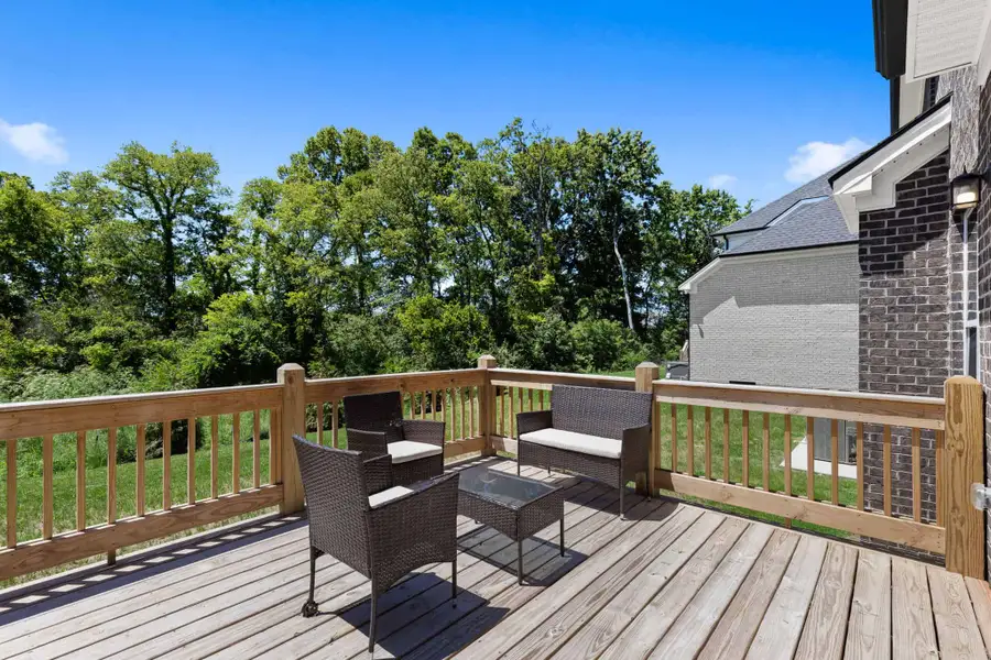 Exterior details and patio area of a home in Westfield Manor Homes, Gallatin (Image 3).
