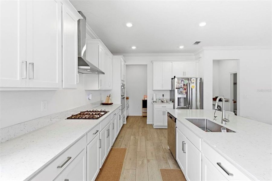 Furnished interior view inside a new home in , Palmetto (Image 13).
