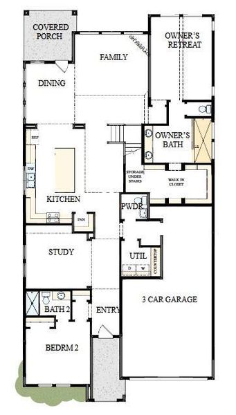 The success of a floor plan is the way you can move through it…You’ll be amazed at how well this home lives…We call it traffic patterns.