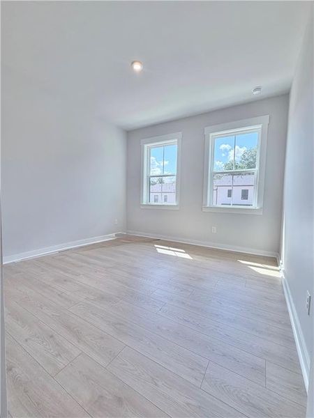 Spacious, unfurnished interior of a new home in The Groves at Myrtle, Roswell (Image 21).