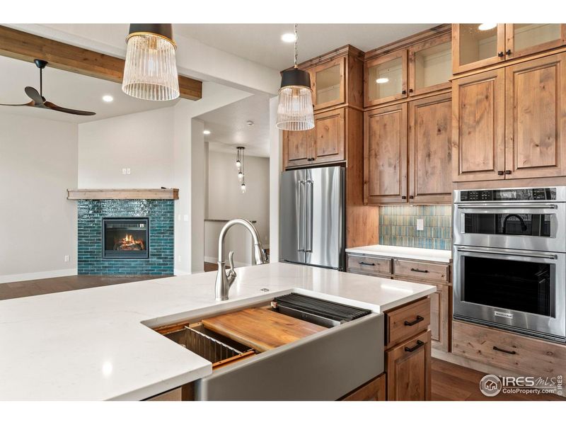Furnished interior view inside a new home in , Loveland (Image 8).
