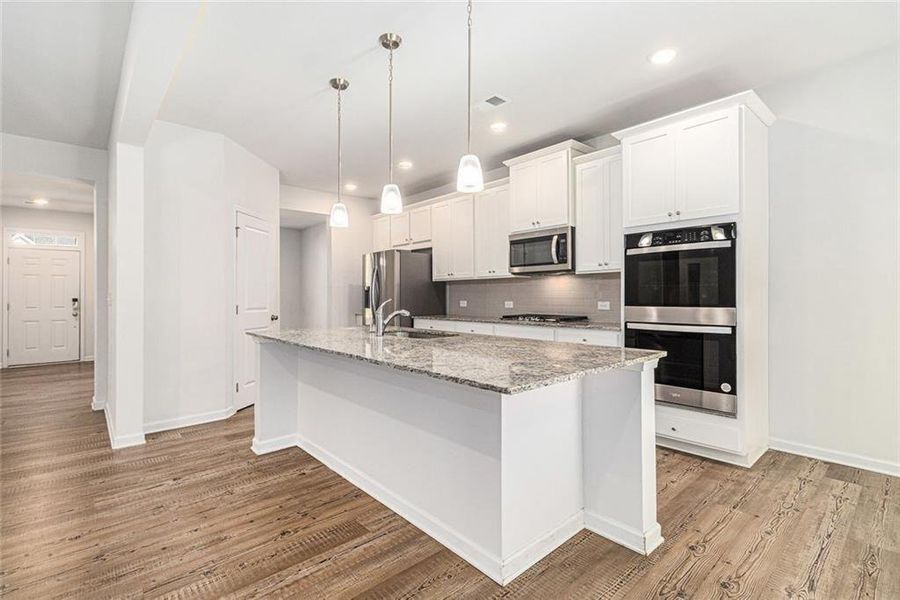 Furnished interior view inside a new home in Pickens Landing, Dacula (Image 7).
