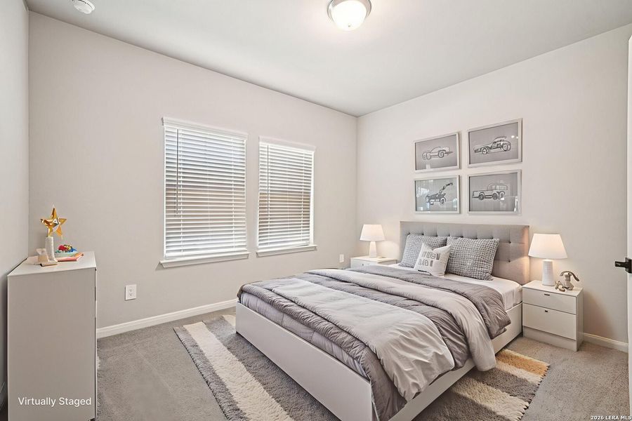 Furnished interior view inside a new home in Estancia Ranch - Classic Series, San Antonio (Image 10).