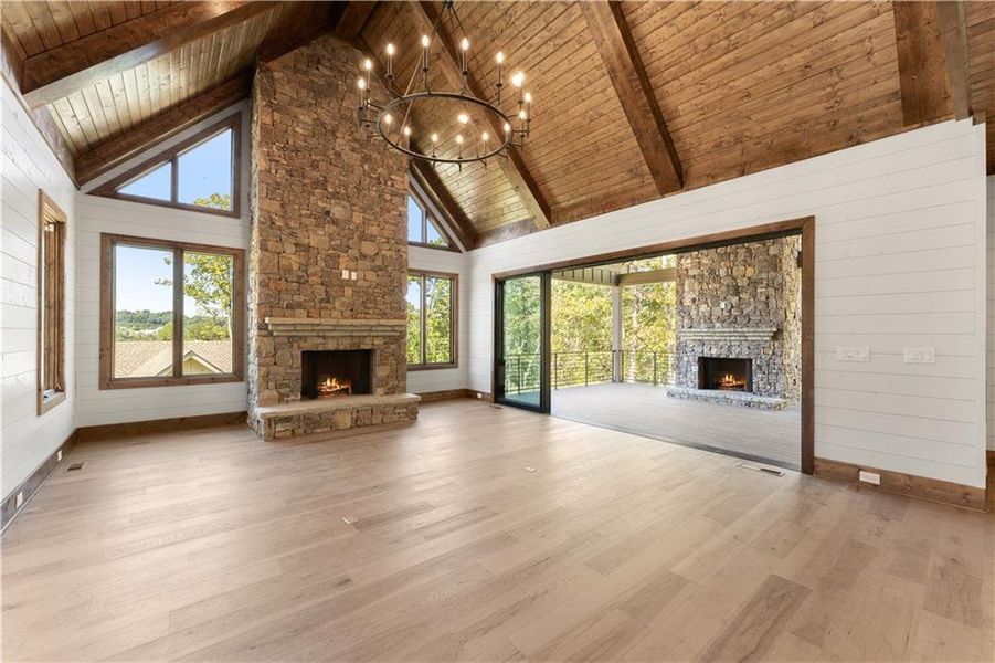 Spacious, unfurnished interior of a new home in , Dahlonega (Image 54).