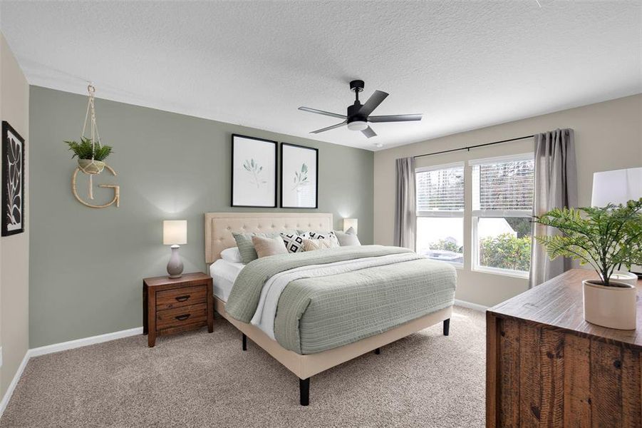 Furnished interior view inside a new home in Sawmill Branch, Palm Coast (Image 34).