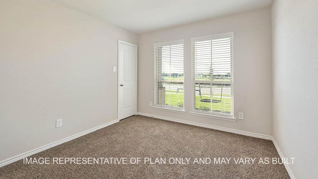 Spacious, unfurnished interior of a new home in Southern Pointe, College Station (Image 13).