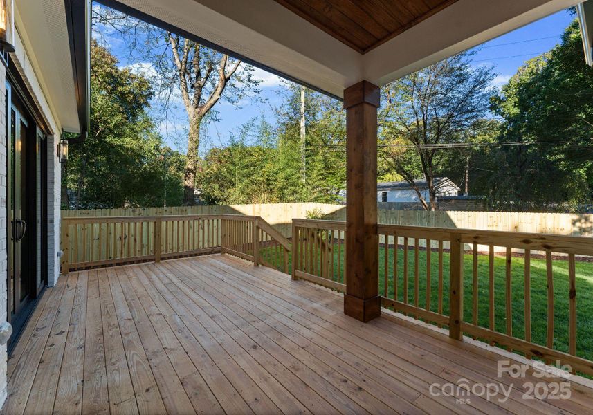 Exterior details and patio area of a home in , Charlotte (Image 3). Exterior details and patio area of a home in , Charlotte (Image 3).