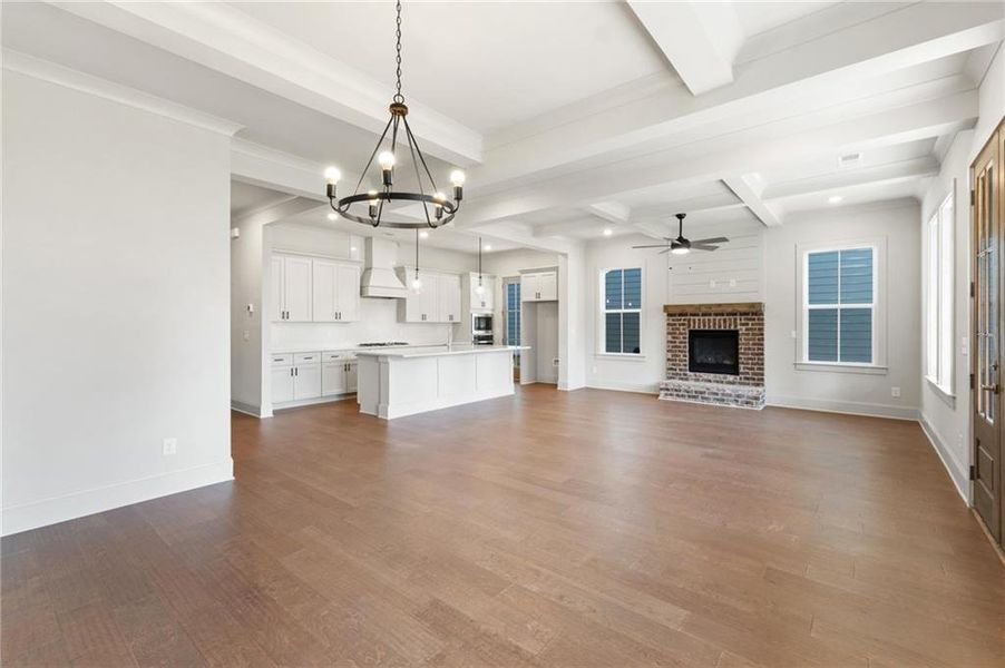 Spacious, unfurnished interior of a new home in Trove, Watkinsville (Image 19).