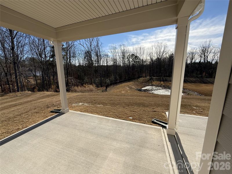 Exterior details and patio area of a home in Kinsdale, Lancaster (Image 18).