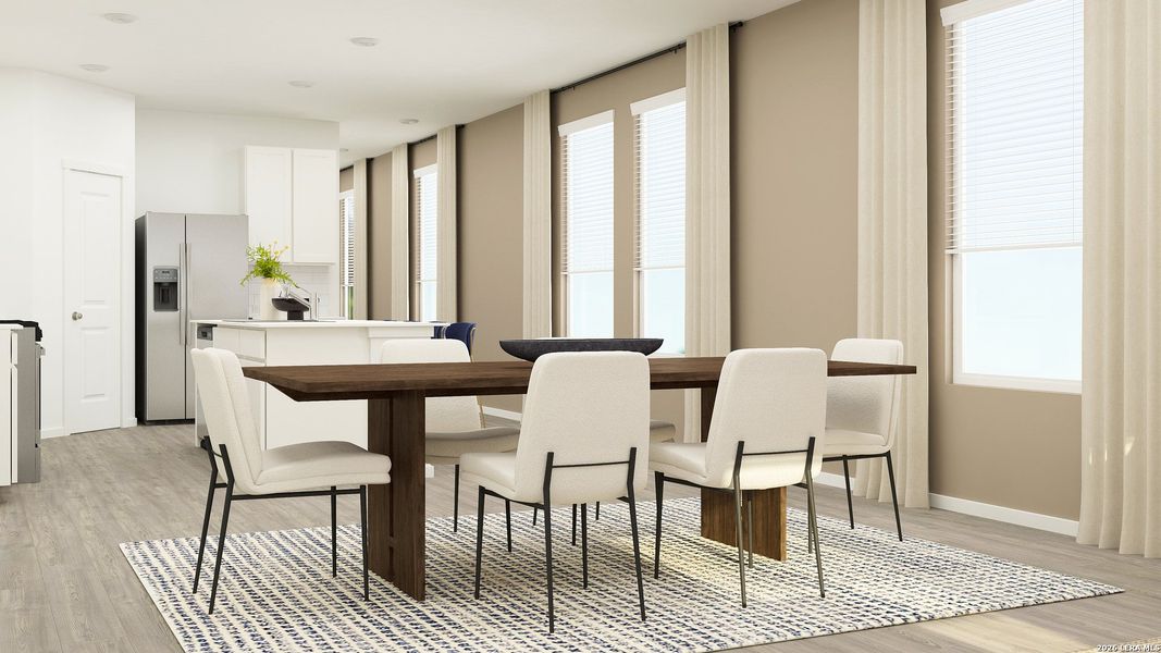 Furnished interior view inside a new home in , Pleasanton (Image 36).