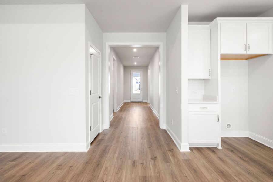 Spacious, unfurnished interior of a new home in Midpoint at New Riverside, Bluffton (Image 29).