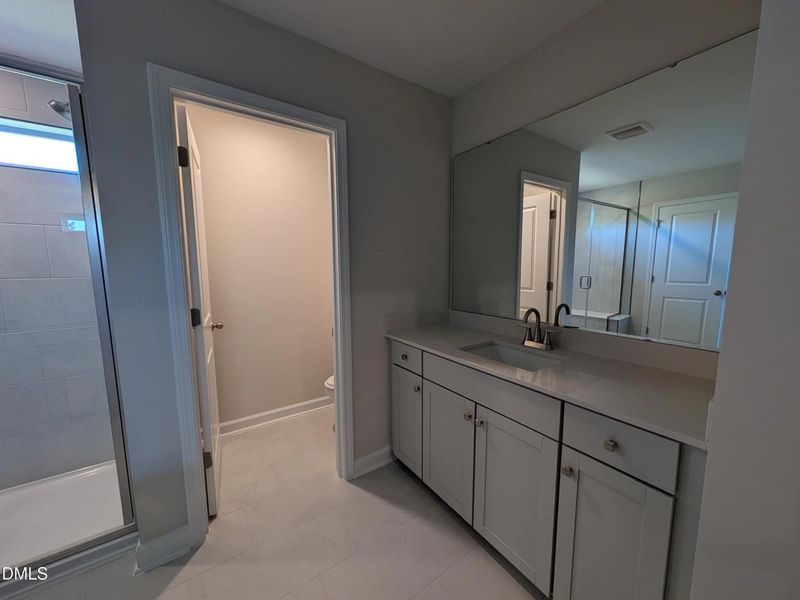 Furnished interior view inside a new home in Wendell Ridge, Wendell (Image 8).